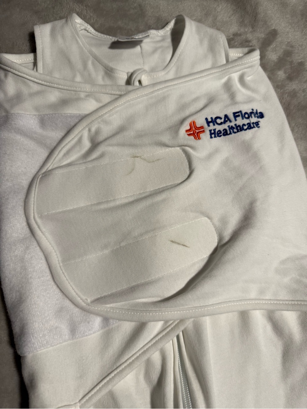 White Swaddle Sack Cottonwood Kids - Picture 2 of 4